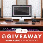 Win A Free Pair Of ADAM Audio A4V Studio Monitors From Vintage King!