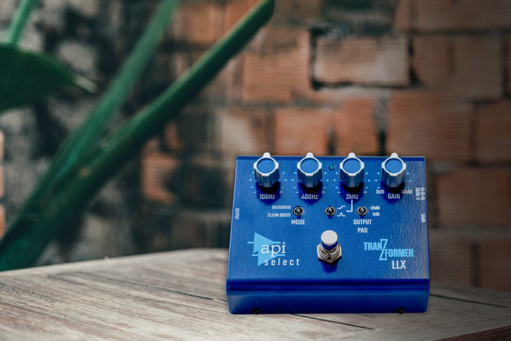 API Launches Select TranZformer LLX Bass Effects Pedal