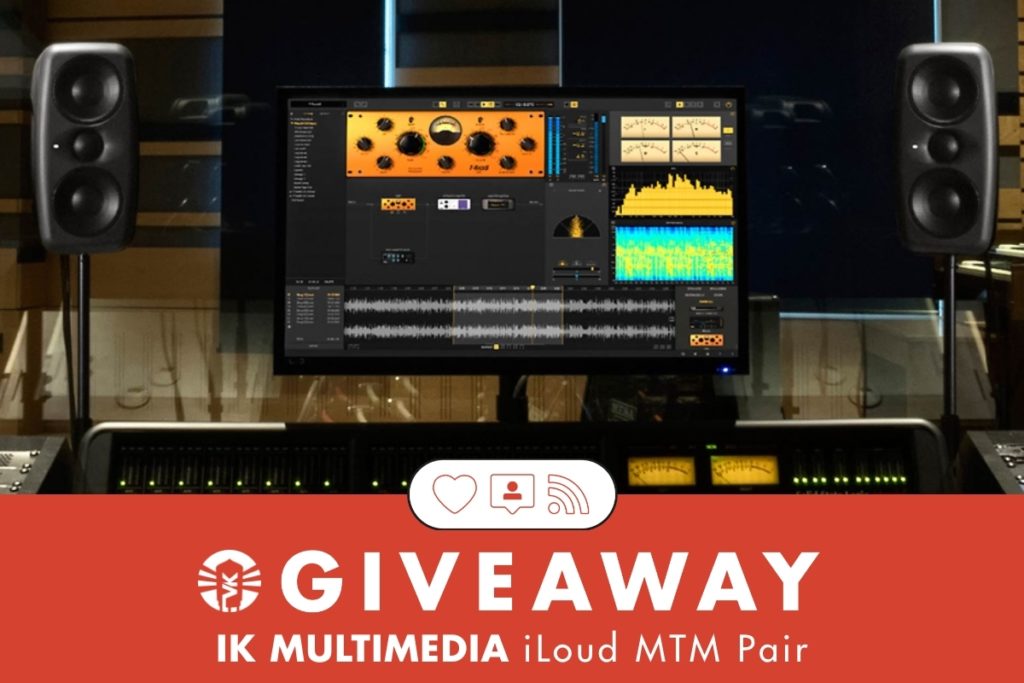Win IK Multimedia iLoud MTM Studio Monitors From Vintage King