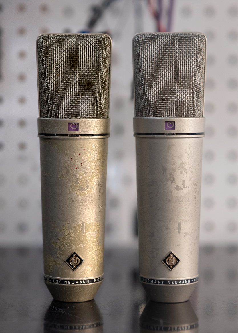 Around The Shop: Restoring A Matched Pair Of Vintage Neumann U 67s