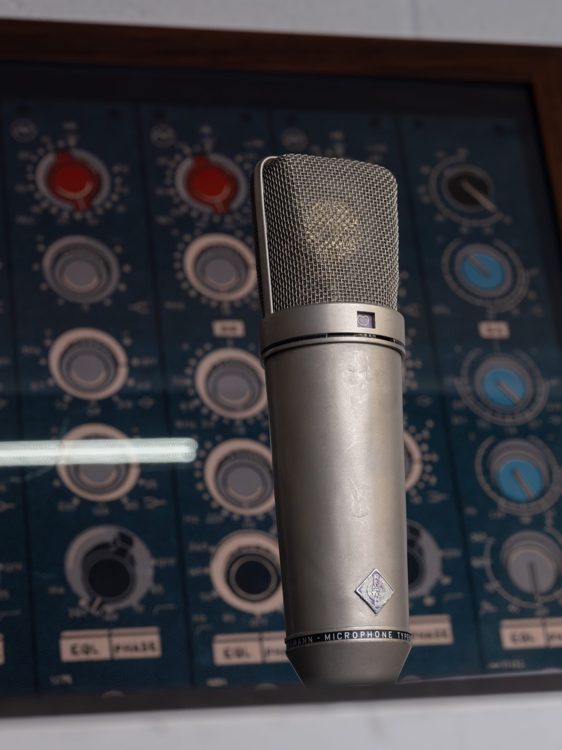 Around The Shop: Neumann U 87 Large Diaphragm Condenser Microphone