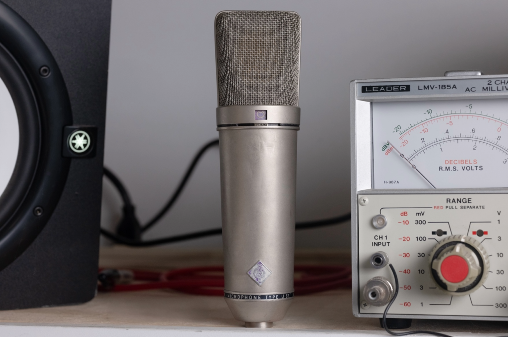 Around The Shop: Neumann U 87 Large Diaphragm Condenser Microphone