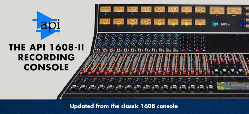 API 1608-II Recording Console