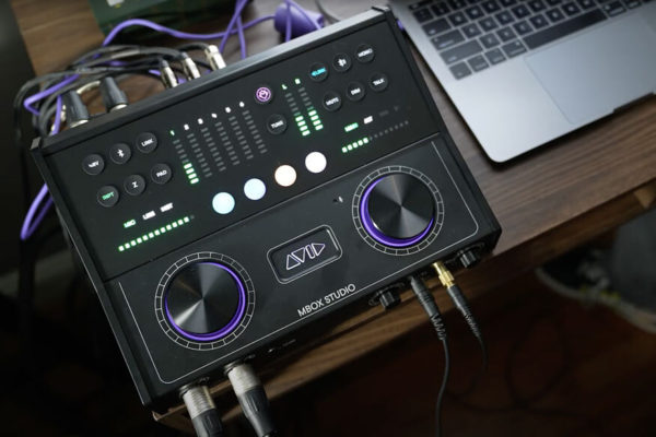 Recording With The Avid MBOX Studio Audio Interface In A Home Studio