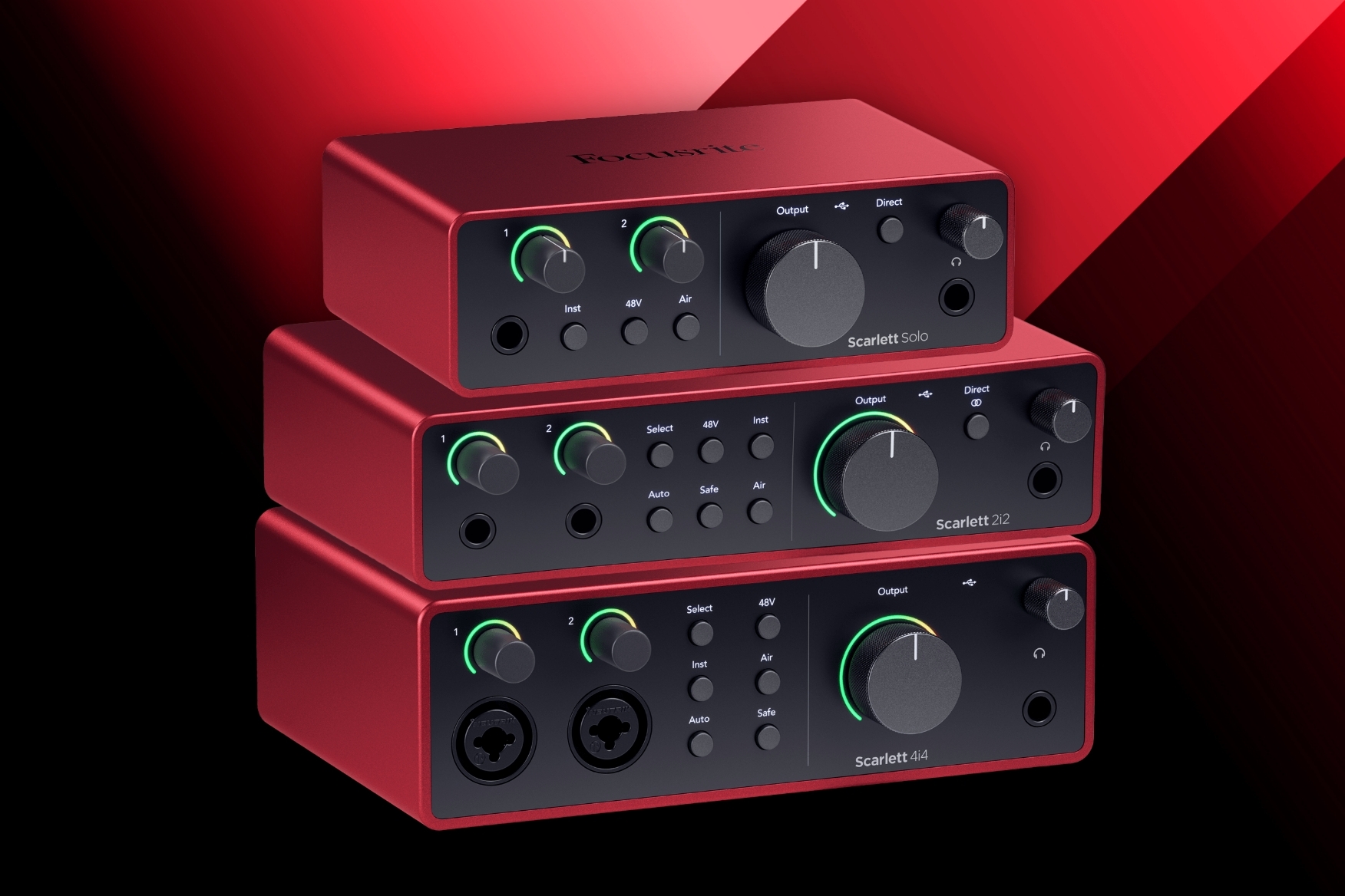 Discover the New Focusrite Scarlett 4th Gen Interfaces and Bundles -  Vintage King