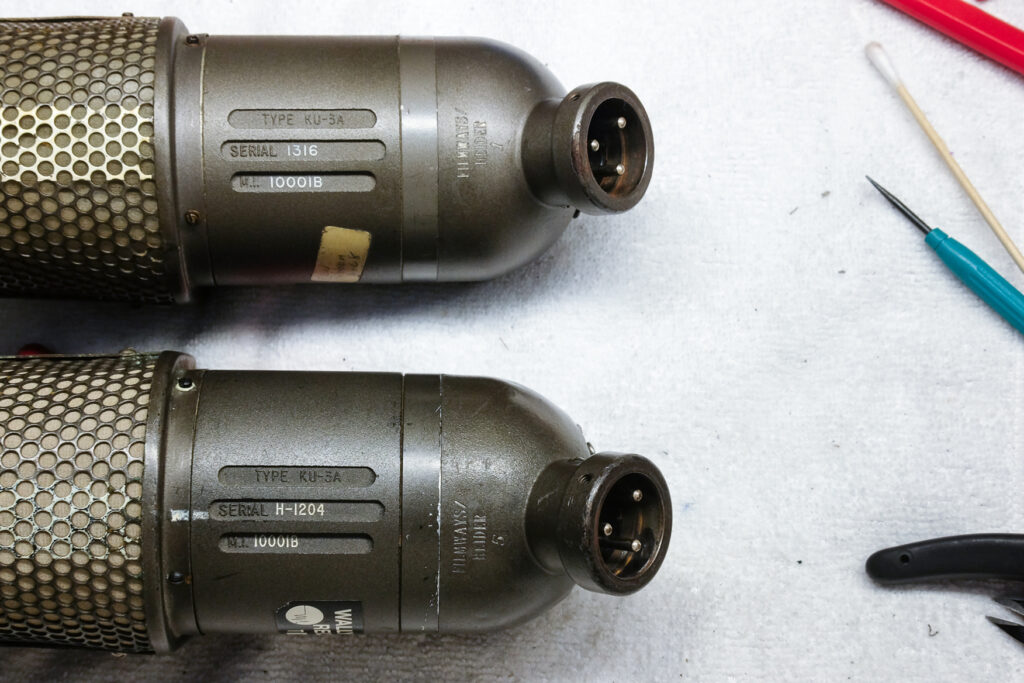 Around The Shop: RCA KU-3A Ribbon Microphones - Vintage King